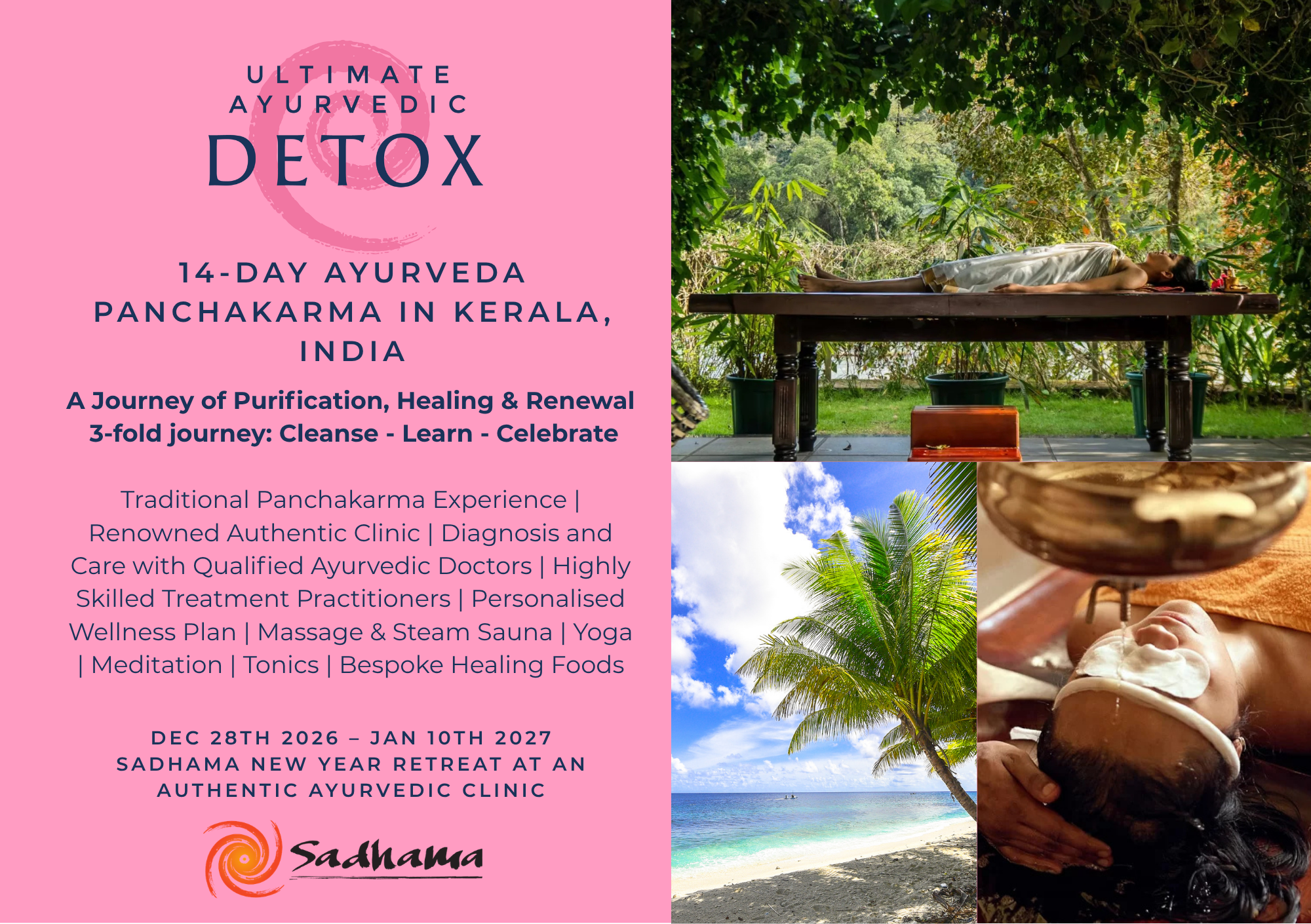 New Year Ayurvedic Cleanse: A Journey of Healing and Renewal in Kerala at Pranavam Ayurveda