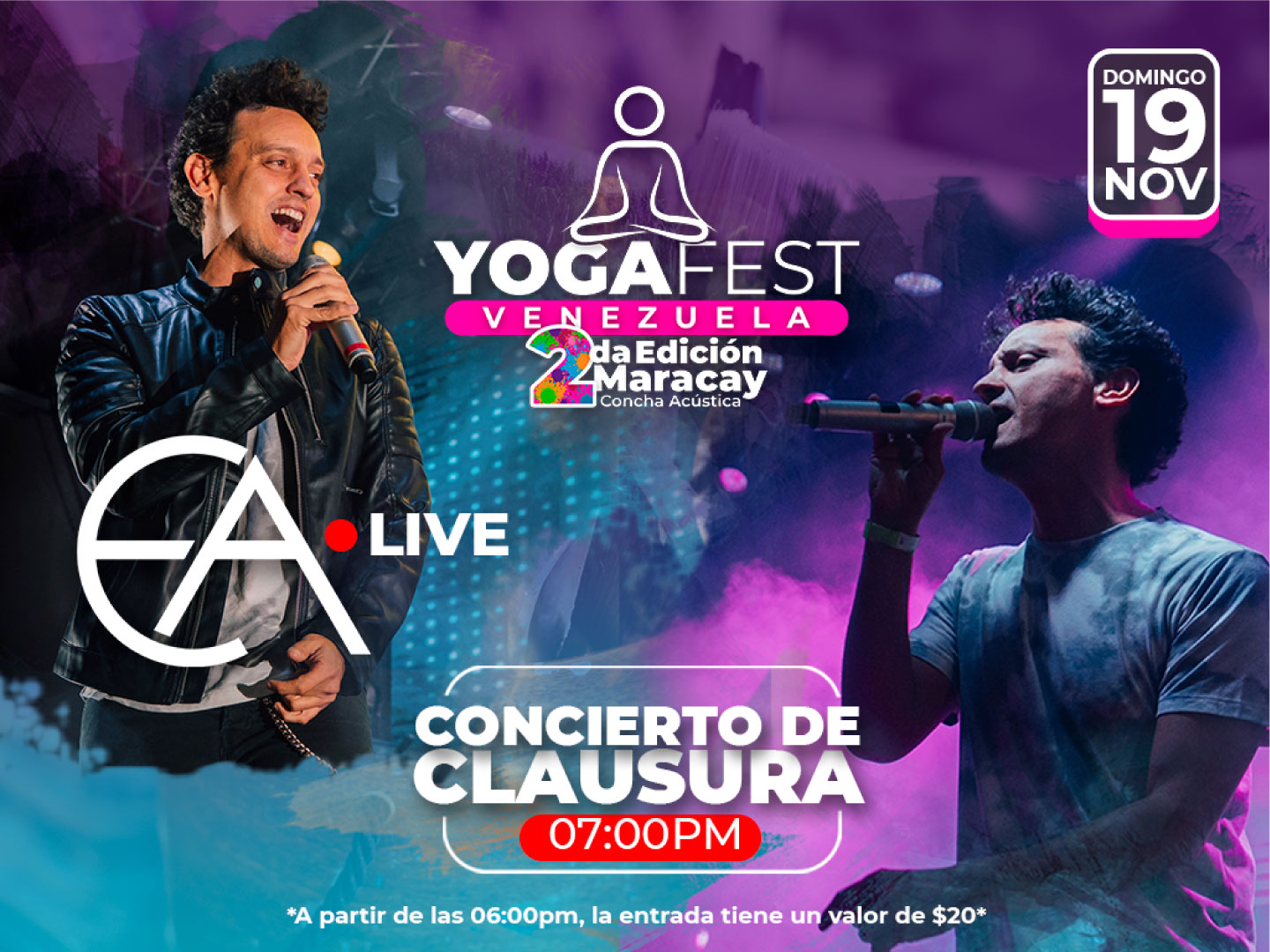 Yoga Fest Venezuela - Concha Acústica de Maracay
