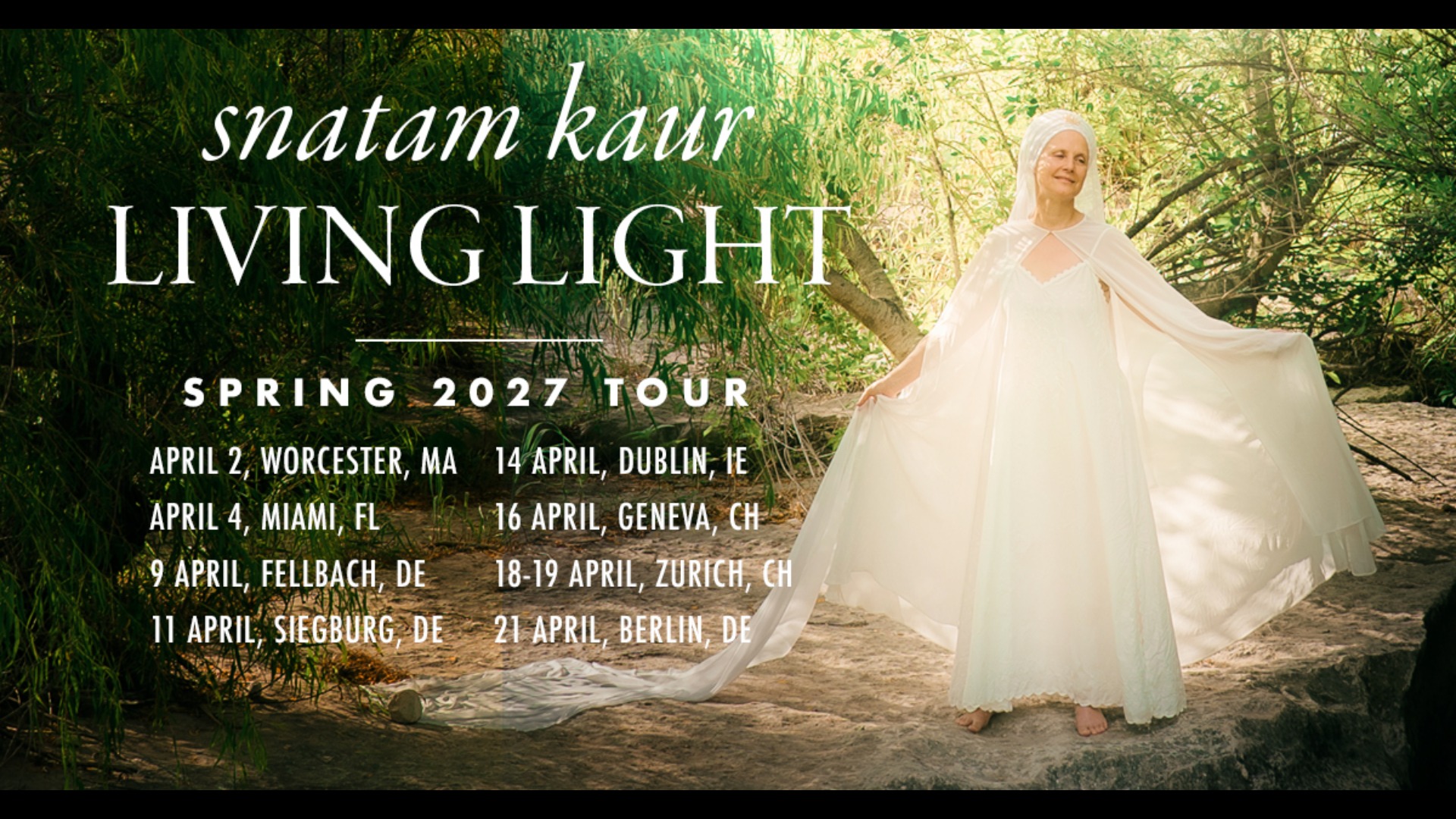 Snatam Kaur Concert - Miami Beach Bandshell, Miami, FL