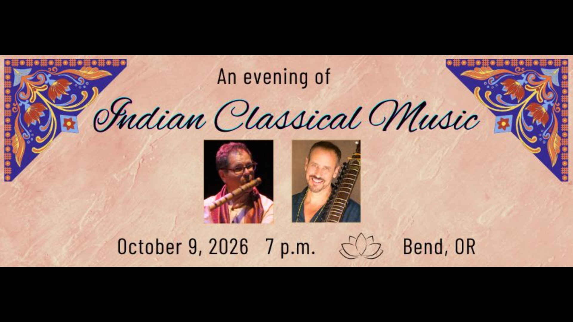 An Evening of Indian Classical Music with Steve Gorn and Benjy Wertheimer