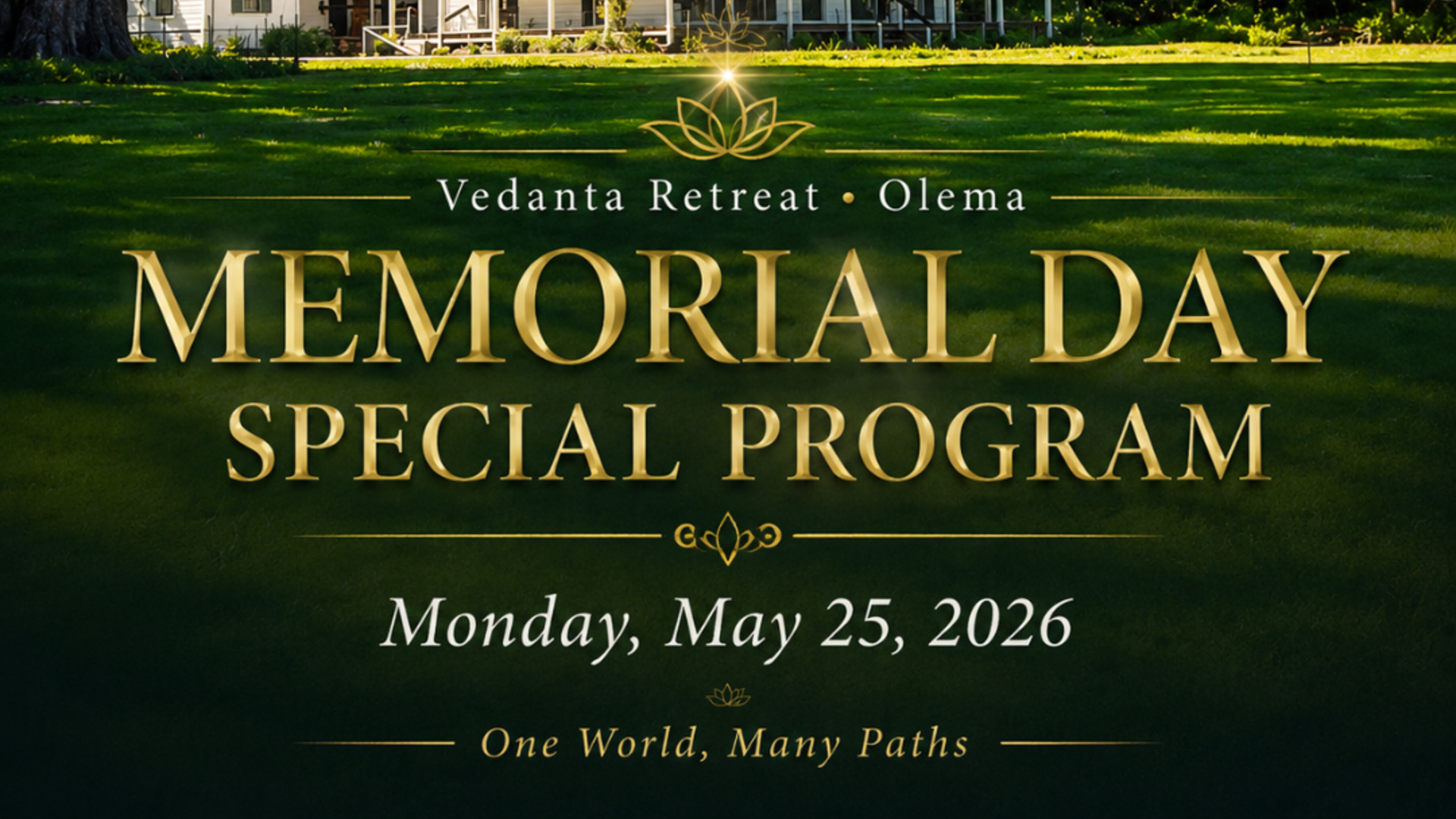 Memorial Day Special Program