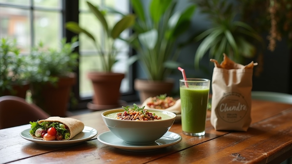 Eating at Radiantly Alive: The Food Experience
