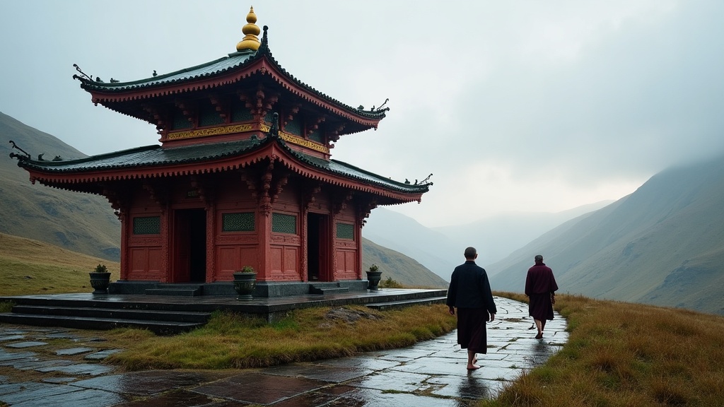 Inside the Kagyu Samye Ling Monastery Daily Schedule