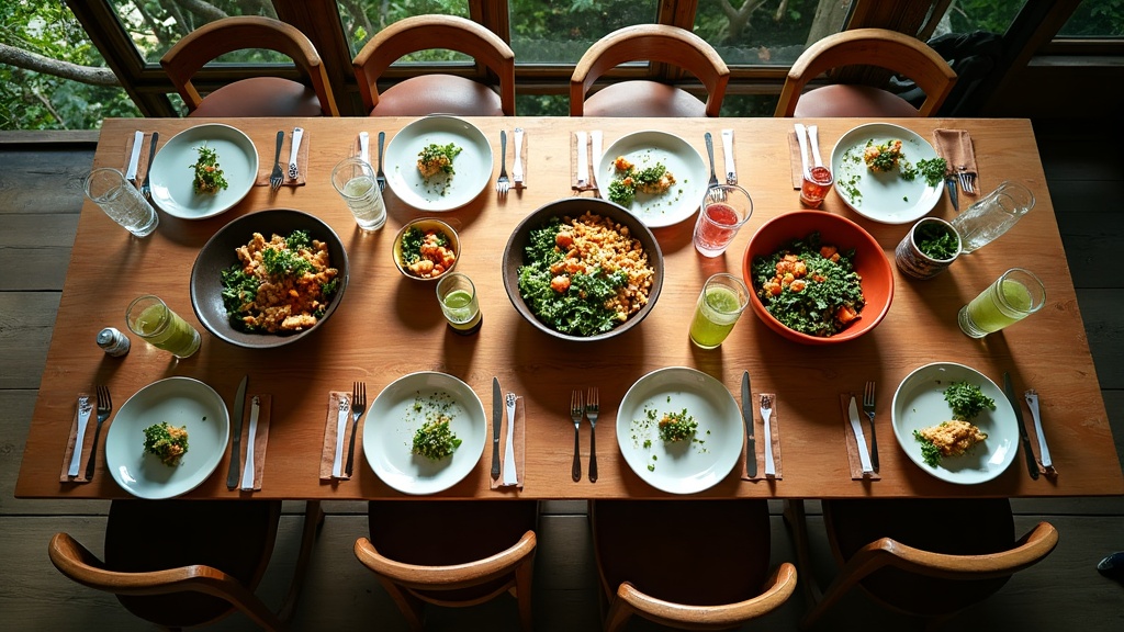 Eating at The Yoga Barn: The Food Experience